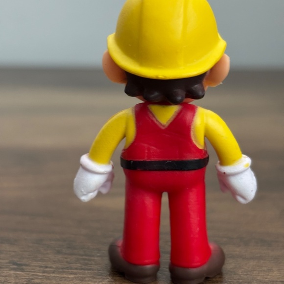 Set of 3 Nintendo Super Mario Bros TOAD MARIO Action Figures Toy Cake Topper Set - Picture 10 of 12